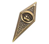 Operitacx Devil's Eye Keychain Evil Eye Charm Keychain Pendant Metal Decor Vintage Style