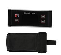 Operitacx Digital Level Gauge with Backlight Electronic Inclinometer Protractor for Precise Angle Measurement Portable Absolute and Relative Mode Tool for Woodworking Carpentry Building and
