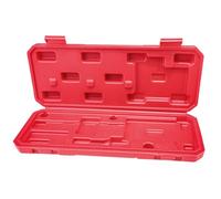 Operitacx Digital Vernier Caliper Storage Box 0-150mm Plastic Protective Carrying Case Red Blow Molded Tool Organizer Portable Caliper Holder for Measurement Tools