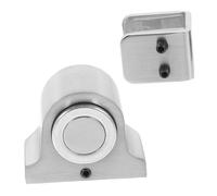 Operitacx Door Stopper Suitable for 3-15mm Thick Glass Gold with Strong Suction and Magnet Made of Aluminium Alloy with Modern Design for Shower Door Guide for Bathroom and Hotel Use