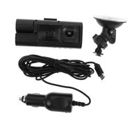 Operitacx Dual Lens Dash Cam for Car Front and Rear with Advanced Night Vision Wide Angle Driving Recorder with and Reverse Parking Assistance for Vehicle Security and Comprehensive Journey