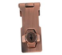 Operitacx Durable Cabinet Door Lock with Key Childproof Safety Cupboard Lock for Refrigerator and Freezer Stylish for Home Furniture Easy Quick Installation