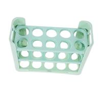 Operitacx Egg Storage Box for Refrigerator Side Door Narrow Multi-level Flip Design Food-grade Material for Keeping Eggs Fresh in Fridge