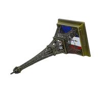 Operitacx Eiffel Tower Statue Decor Alloy Metal Figurine Vintage Model