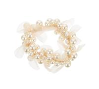 Operitacx Elastic Hair Loop Pearl Design Hair Rope Comfortable Decorative Effect Elegant Chic Girl Headdress This Season's Fashion Trends Party Daily Life