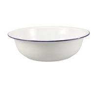 Operitacx Enamel Footbath Vintage Basin for Spa and Foot Pedicure Bowl for Soaking and Meal Prep