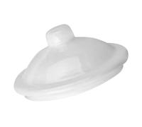 Operitacx Enamel Mug Lid Round White Vintage Cup Accessory Replacement