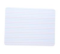 Operitacx Erasable Double Sided Writing Board with Four Line and Side Lightweight Learning Whiteboard for Adults Portable Compact Dry Erase Board for Office and Home Use