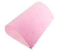Operitacx Ergonomic Office Footrest Cushion Reduces Burden and Not Easily Deformed and Sponge and Polyester Material Memory Foam Foot Pillow with Creative Shape Under Desk Use for Home
