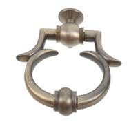 Operitacx European Style Zinc Alloy for Front Door Security Decorative for Home Office Commercial Use Loud Knock Durable Weather Resistant Design