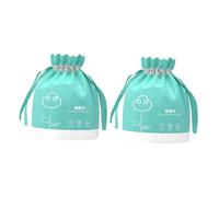 Operitacx Facial Makeup Removal Disposable Face Towels 2 Rolls Thick Cotton Wipes for Wet and Dry Use Suitable for Outdoor Activities and Hot Spring