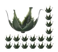 Operitacx Fake Flower Sepals for Floral Bouquet Supplies Resistant to Deformation and 100pcs Green Material Large Capacity for Soap Flower Crafting Projects
