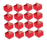 Operitacx Favor Boxes Small Paper Tote Box for Wedding Party Packaging Decoration