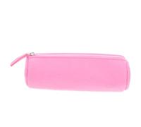 Operitacx Felt Pencil Case Pink Zip Pencil Pouch Portable Pen Bag Organizer for School Office Stationery Storage