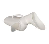 Operitacx Female Urinal Device Reusable Urine Bottle for Women, Portable and Easy to Carry Plastic Female Urinals Portable for Car, for Long-distance Travel and Adults, Easy to Clean Pee