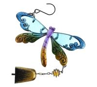 Operitacx Fine Design with Iron and Glass Materials Wind Chime Decorative Hanging Wind Bell for Home Decorations and Hanging the Room