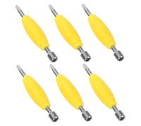Operitacx Fingerboard Repair Screwdriver Mini Screwdriver Precision Tool for Easy and Accurate Repairs with Carrying Case - 6Pcs Set