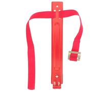 Operitacx Fire Extinguisher Holder Iron Wall Bracket with Easy Installation and Versatile Use for 2kg 3kg 4kg Fire Extinguishers Suitable for Offices and Shops Red