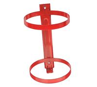 Operitacx Fire Extinguisher Wall Mount Holder Bracket for 3kg and 4kg Fire Extinguishers Stainless Steel with Smooth Surface Safe and Simple Design for Home Safety