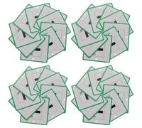 Operitacx Fire Safety Warning Labels Easy to Read Not Easy to Wear Or Tear, 50pcs for Coated Paper Material Assorted Colour Fire Warning Tags Furniture for Home and Office Safety