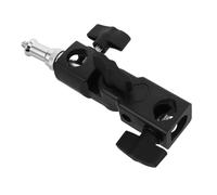 Operitacx Flashlight Holder Tripod Mount Umbrella Flash Adapter Kit for Dslr Photography Studio Lighting with Adjustable Hot Shoe Mount and Reflector Bracket