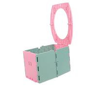 Operitacx Foldable Portable Potty Chair Lightweight Travel Toilet Seat for Training Compact and Easy to Carry Outdoor Camping Car Use Safe Non Slip Design for Boys