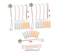 Operitacx Fruit Battery Experiment Kit 3 Sets of Diy Science Toys for Students Potato Lemon Power Science Experiment Educational Physics Kits for Home Schooling