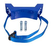 Operitacx Gas Cylinder Fixing Rack Wall Mounted Bracket for 40L Gas Bottles Heavy Duty Metal Holder with Screws Space Saving for Home and Outdoor Use