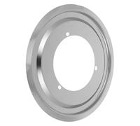 Operitacx Gas Stove Burner Tray Stainless Steel Round Drip Pan Insert Replacement Part for Stove Burner Spill Catcher Accessory