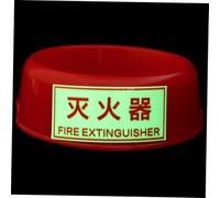 Operitacx Glow Extinguisher Base Stand Fire Resistant Plastic Mount Holder for Home and Caravan Minimalist Design Safety Support Rack for Extinguishers