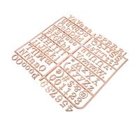 Operitacx Golden Plastic Letters Numbers Symbols for Felt Letter Board Magnetic Changeable Message Board Kit for Students Teachers Complete Alphabet Sign for Fridge Lockers Office Use
