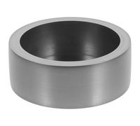 Operitacx Graphite Ingot Mold 80ml, 3 Inch Round Graphite Casting Mould for Metal Melting, Silver Gold Copper Aluminium Refining, Smelting, Jewellery Making and Small Workshop Use