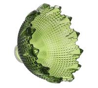 Operitacx Green Glass Lampshade Pendant Light Shade Replacement with Brass E27 Fitting, Vintage Japanese Style Retro Fixture for Dining Room and Restaurant Lighting