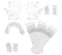 Operitacx Hair Bleaching Tool Hair Dye Coloring Tools Root Comb Applicator Bottle Smooth Applications of Dye Color Plastic for Every Age Group Spa Salon