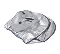 Operitacx Hair Steamer Cap for Hair Treatment with Heat Retention and Elastic Fit Polyester Material Flexible Design Full 360° Steam Enclosure and Scalp Steaming Therapy Silver
