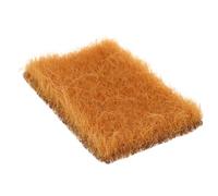 Operitacx Hand Torn Nylon Grass Clusters Realistic Miniature Artificial Grass for Model Railway Bonsai Decor and DIY Craft Projects Durable Static Turf for Train Layouts and Landscape Scenes