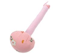 Operitacx Handheld Wormwood Back Massage Hammer 26cm Pink for Full Body Knocking Therapy Relief Muscle Relaxation