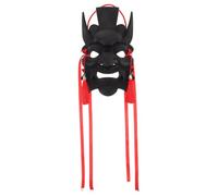 Operitacx Handmade Plastic Full Face Mask for Cosplay and Masquerade Parties, Comfortable Wear Experience with Unique Painted Design, for Drama Performance and DIY Creative Art Enthusiasts