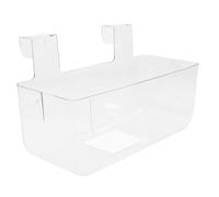 Operitacx Hanging Organizer Box Multi Functional Wall Storage for Office Home Easy Installation for Objects Letters Phone Cases More Transparent Design for Visibility