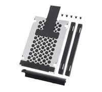 Operitacx Hard Drive Bracket for Durable Internal Hard Disk Mounting Tray with Cover and Adhesive Strip Compact Lightweight Holder Compatible with Laptops