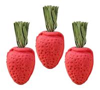 Operitacx Hay Chew for Small Furry Animals and Rabbits Teeth Cleaning and Keeps Pets Active 3pcs Suitable to Put the Cage for Guinea Pigs and Hamsters