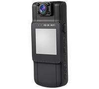 Operitacx HD Body Cam with Screen Rotatable Lens Long Battery Life Wireless Connection and Back Clip Design for Outdoor Sports and Law Enforcement Recording