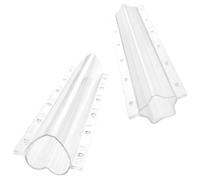 Operitacx Heart and Star Shaped Cucumber Growth Forming Mold 2Pcs Vegetable Shaping Tool Plastic, for Garden and Fruit Growing