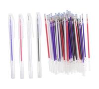 Operitacx Heat Erasable Fabric Pens for Sewing Thermal Marking Pens Disappearing Chalk for Quilting Home Use Erasable Ink