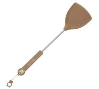 Operitacx Heat Resistant Safe Silicone Spatula Non-Stick Kitchen Cooking Utensils for Wok Frying Scratch Resistant Portable Silicone Turner Brown Animal Claw Design Cooking Tool Kit