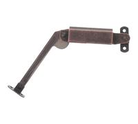 Operitacx Heavy Duty Antique Bronze Lid Support Hinges Height Adjustment and Adjustable Support for Furniture and Cabinets, for Luggage and Rvs, Sturdy Iron Material Bench Seat Lid Spring