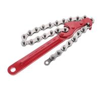 Operitacx Heavy Duty Chain Wrench Oil Filter Wrench with Rust-Resistant Finish for Maintenance Tasks on Mechanical Equipment and Oil Filters