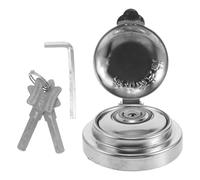 Operitacx Heavy Duty Metal Locking Gas Cap for Longhaul Truck Drivers with Key Featuring Easy Installation and Key Management Flexibility and Logistics Security for Truck Gas