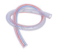 Operitacx Heavy Duty PVC Steel Wire Reinforced Spiral Tubing Flexible Drain Hose for Oil Suction Gas Transfer Pump Applications Inner