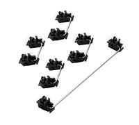 Operitacx High Performance Mechanical Keyboard Satellite Stabilizers Set 4x 2u and 1x 6.25u Abs Steel Plate Compatible Backspace Key and Space Bar for Gaming and Typing